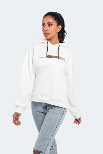 Slazenger MAGNET Women's Sweatshirt Cream - Thumbnail