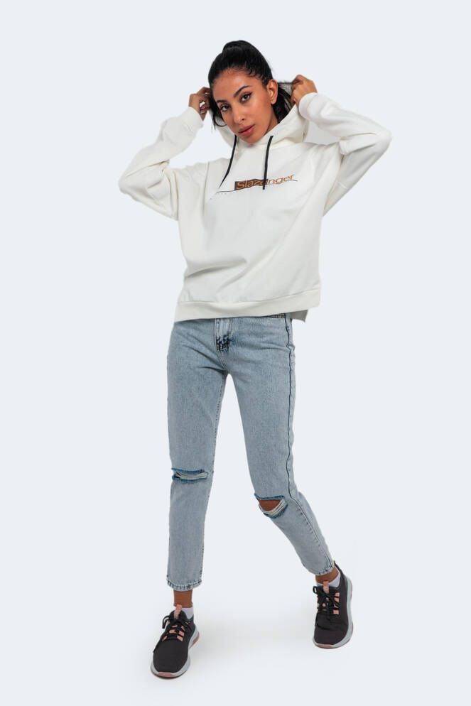 Slazenger MAGNET Women's Sweatshirt Cream