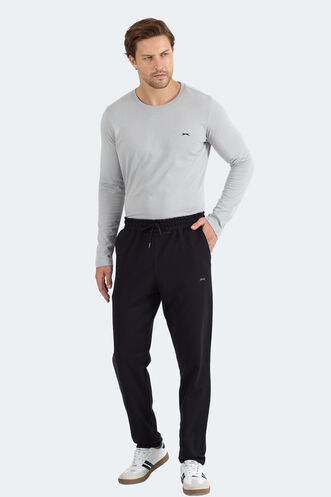 Slazenger MAKE Erkek Siyah Eşofman Altı - Thumbnail