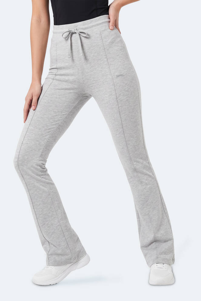 Slazenger MALENA Kadın Bol Paça Gri Eşofman Altı