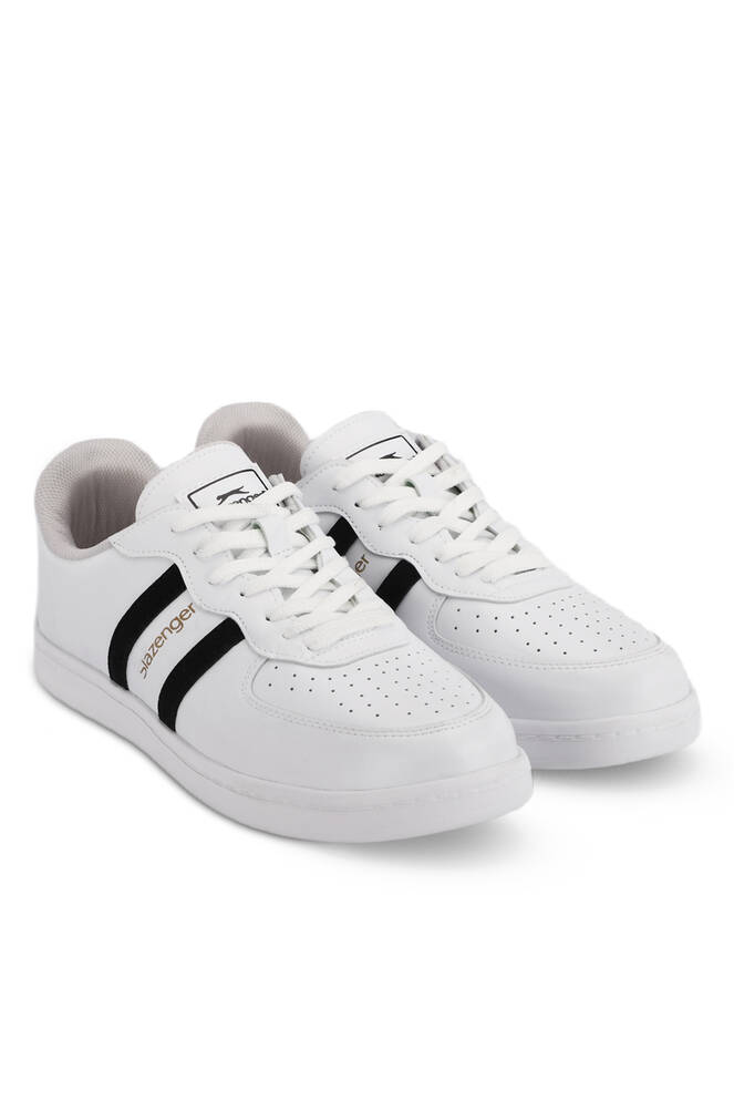 Slazenger MALKHAZ Erkek Spor Ayakkabıları Beyaz - Siyah