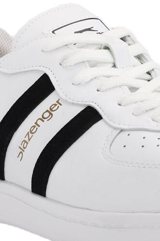 Slazenger MALKHAZ Kadın Spor Ayakkabıları Beyaz - Siyah - Thumbnail