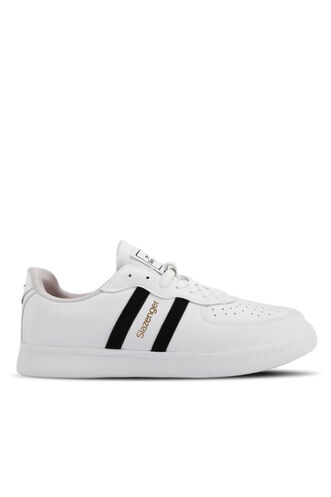 Slazenger MALKHAZ Men's Sneaker Shoes White - Black - Thumbnail