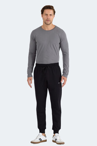 Slazenger MAMUN Erkek Siyah Eşofman Altı - Thumbnail