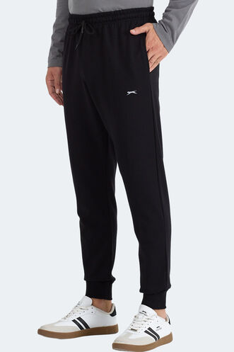 Slazenger - Slazenger MAMUN Erkek Siyah Eşofman Altı