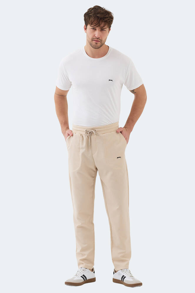 Slazenger MANUS Erkek Cepli Camel Eşofman Altı