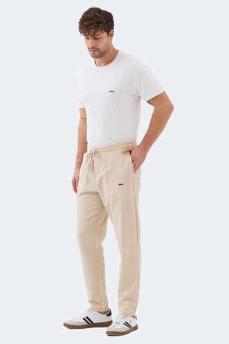 Slazenger MANUS Erkek Cepli Camel Eşofman Altı - Thumbnail