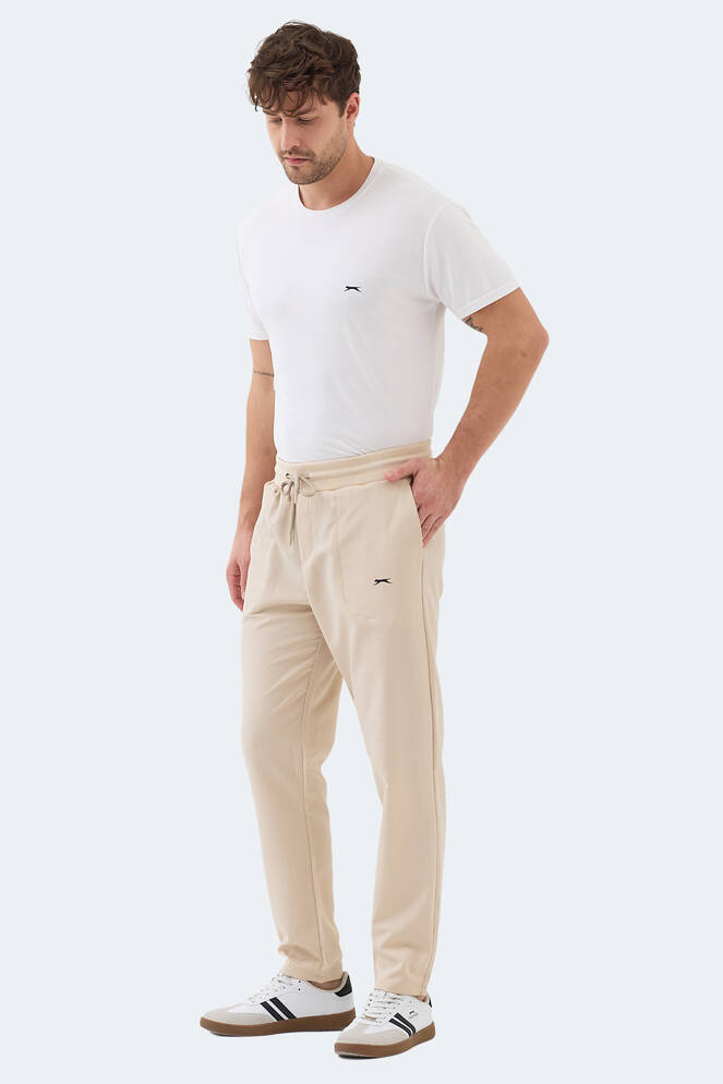 Slazenger MANUS Erkek Cepli Camel Eşofman Altı