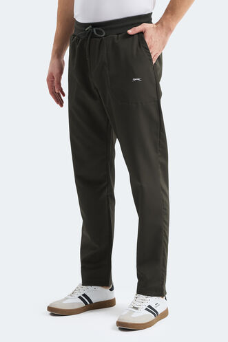 Slazenger MANUS Erkek Cepli Haki Eşofman Altı - Thumbnail