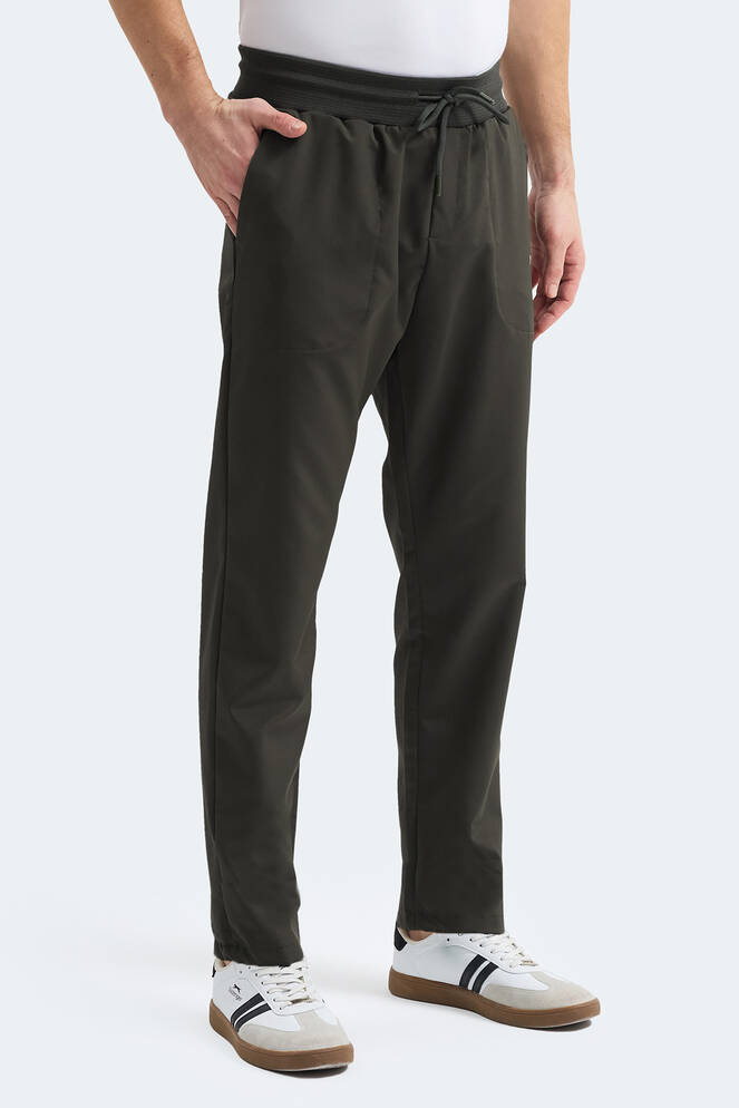 Slazenger MANUS Erkek Cepli Haki Eşofman Altı