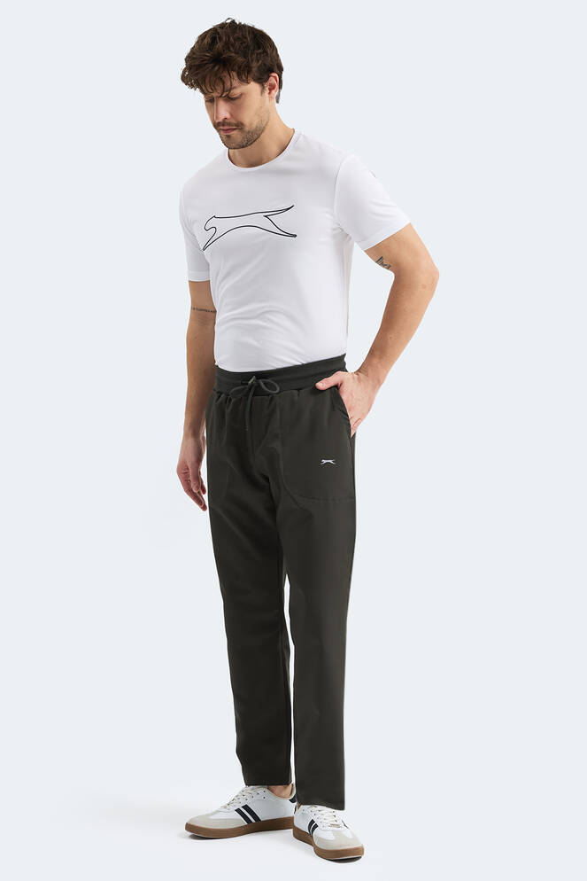 Slazenger MANUS Erkek Cepli Haki Eşofman Altı