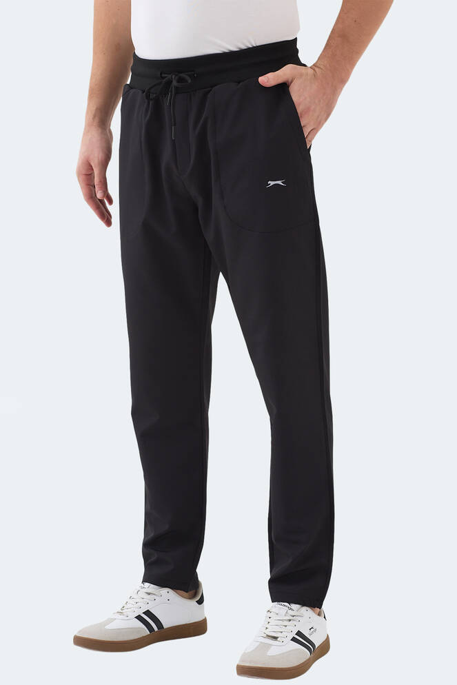 Slazenger MANUS Erkek Cepli Siyah Eşofman Altı