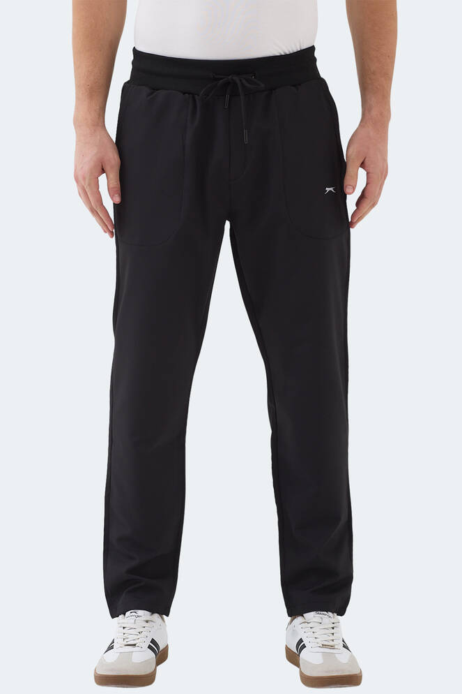 Slazenger MANUS Erkek Cepli Siyah Eşofman Altı