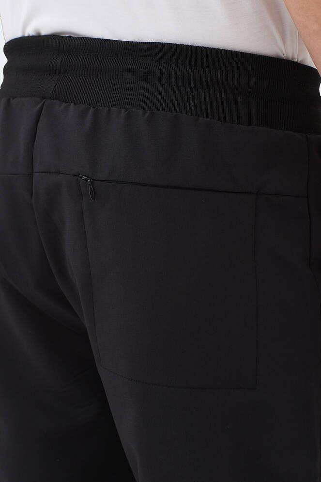 Slazenger MANUS Erkek Cepli Siyah Eşofman Altı