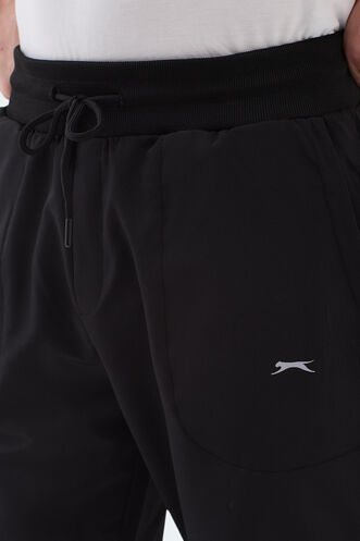 Slazenger MANUS Erkek Cepli Siyah Eşofman Altı - Thumbnail