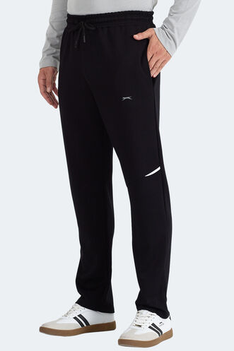 Slazenger - Slazenger MARAM Erkek Siyah Eşofman Altı