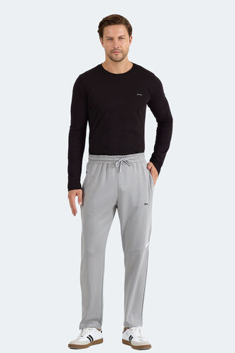 Slazenger MARAM Erkek Taş Gri Eşofman Altı - Thumbnail