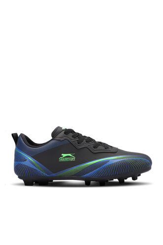 Slazenger - Slazenger MARCELL KRP Futbol Erkek Çocuk Krampon Ayakkabı Siyah - Yeşil