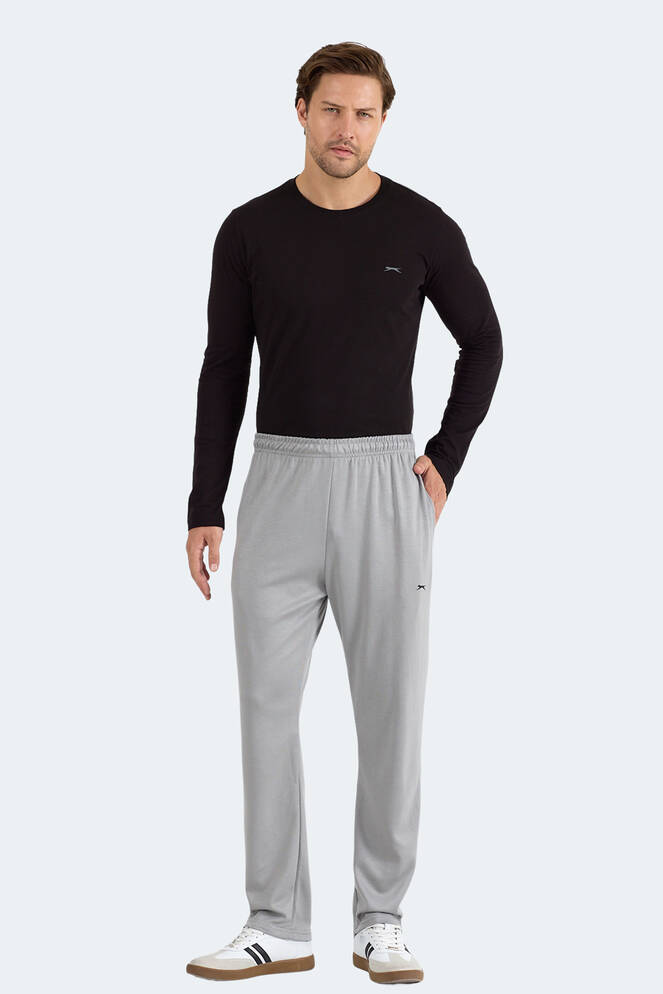 Slazenger MAREK Erkek Taş Gri Eşofman Altı