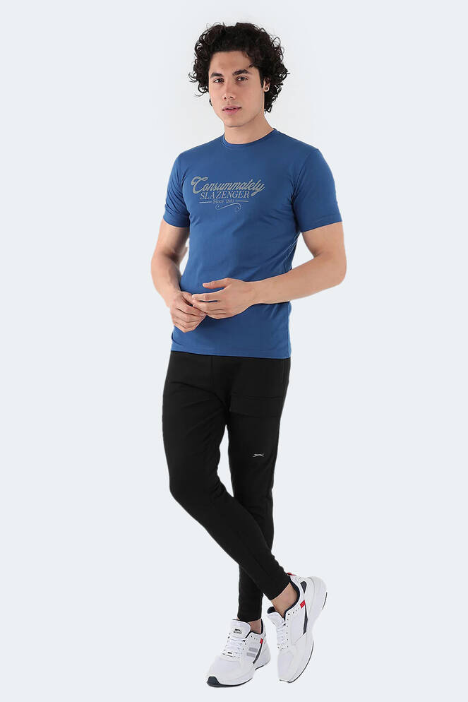Slazenger MARIUS Erkek Indigo Tişört