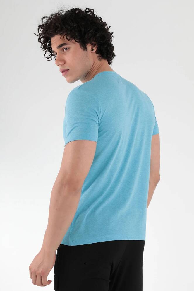 Slazenger MARIUS Erkek Mavi Tişört
