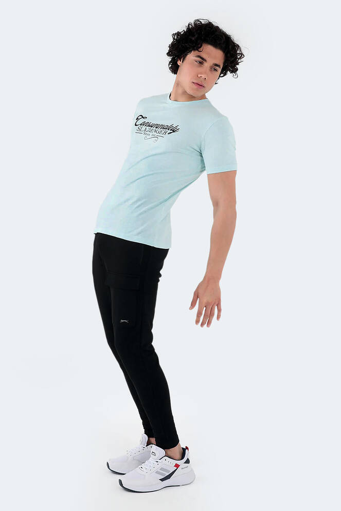 Slazenger MARIUS Erkek Yeşil Tişört