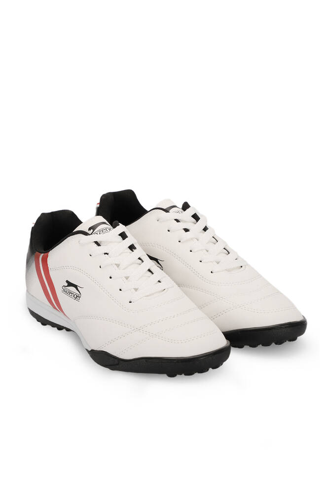 Slazenger MARK HS IN Erkek Çocuk Halı Saha Beyaz / Siyah Futbol Ayakkabısı
