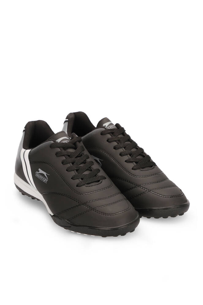 Slazenger MARK HS IN Erkek Çocuk Halı Saha Siyah / Beyaz Futbol Ayakkabısı