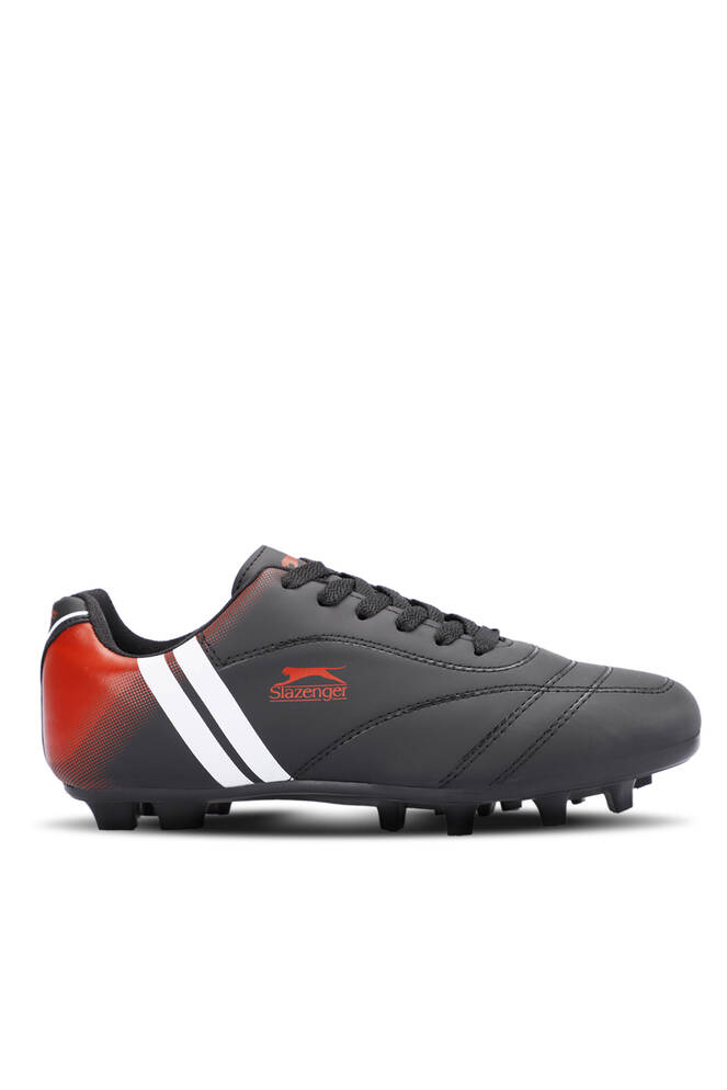 Slazenger MARK KRP Futbol Erkek Krampon Ayakkabı Siyah - Beyaz - Kırmızı