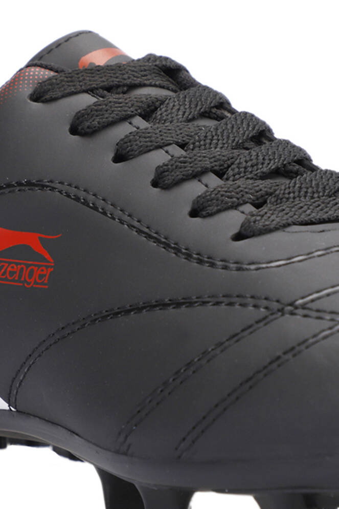 Slazenger MARK KRP Futbol Erkek Krampon Ayakkabı Siyah - Beyaz - Kırmızı