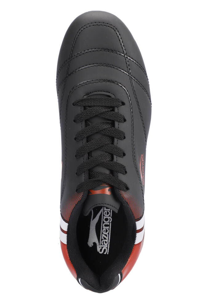 Slazenger MARK KRP Futbol Erkek Krampon Ayakkabı Siyah - Beyaz - Kırmızı