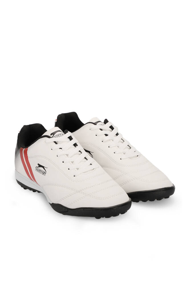 Slazenger MARK KRP IN Erkek Çocuk Krampon Beyaz / Siyah Futbol Ayakkabısı
