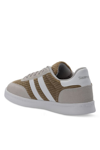 Slazenger MARS Erkek Bej Günlük Spor Ayakkabısı - Thumbnail