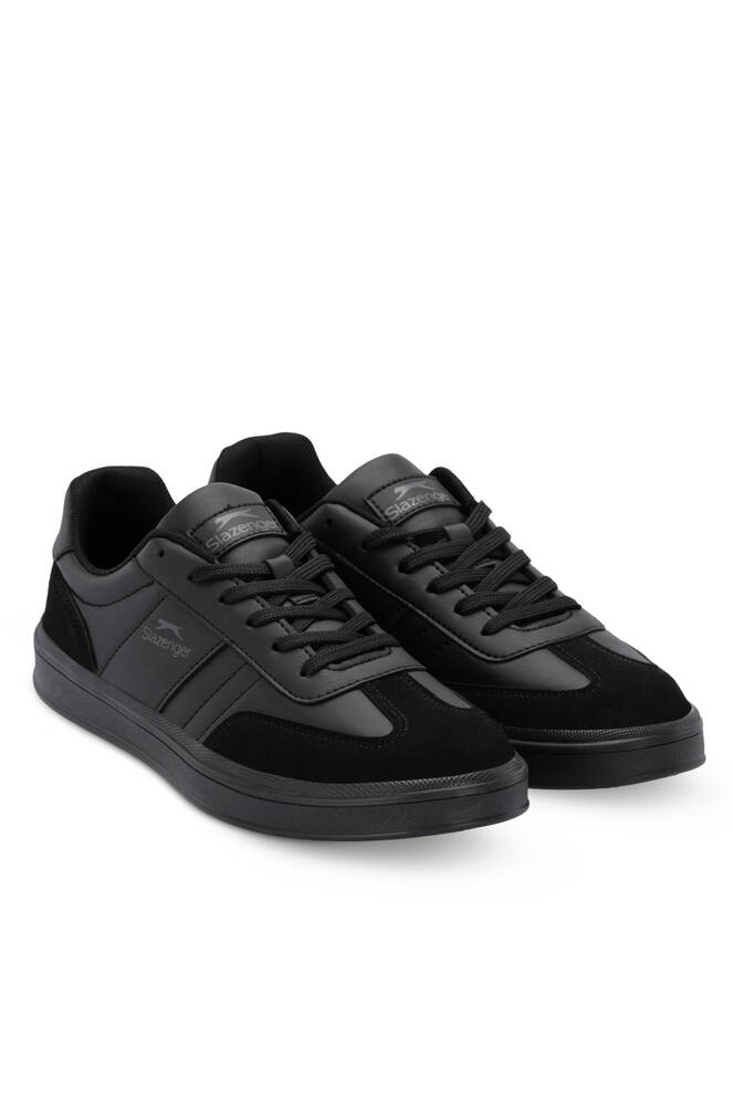 Slazenger MARTIN Erkek Sneaker Ayakkabı Siyah - Koyu Gri
