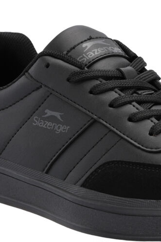 Slazenger MARTIN Men's Sneaker Shoes Black - Dark Grey - Thumbnail