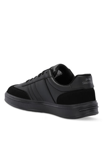Slazenger MARTIN Men's Sneaker Shoes Black - Dark Grey - Thumbnail