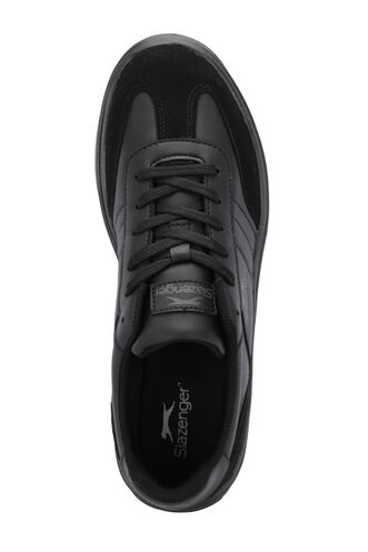 Slazenger MARTIN Men's Sneaker Shoes Black - Dark Grey - Thumbnail