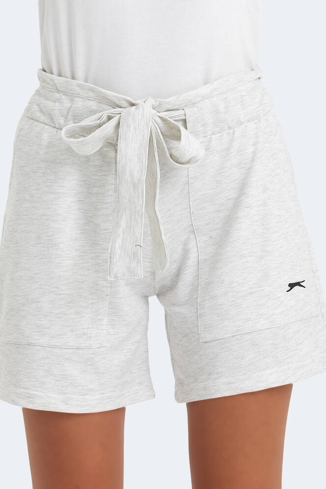 Slazenger MEFODIY Kadın Fitness Şort Gri