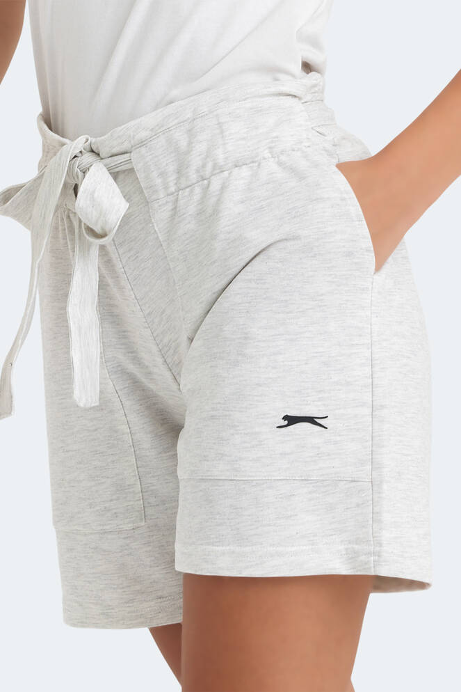 Slazenger MEFODIY Kadın Fitness Şort Gri
