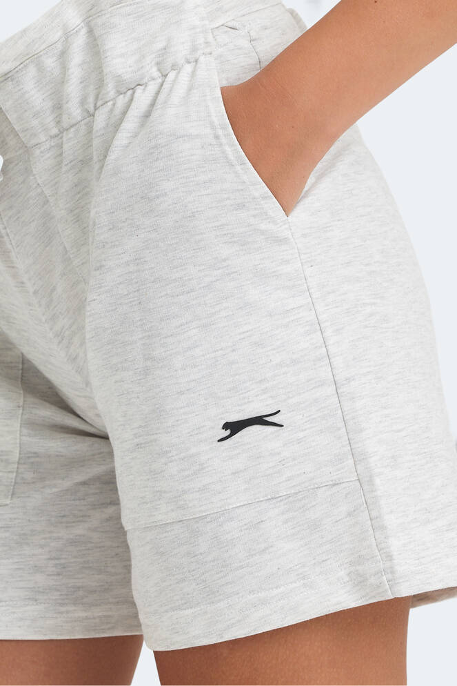 Slazenger MEFODIY Kadın Fitness Şort Gri