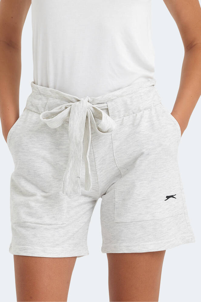 Slazenger MEFODIY Kadın Fitness Şort Gri