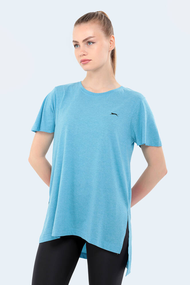 Slazenger MERILYN Kadın Kısa Kollu T-Shirt Mavi
