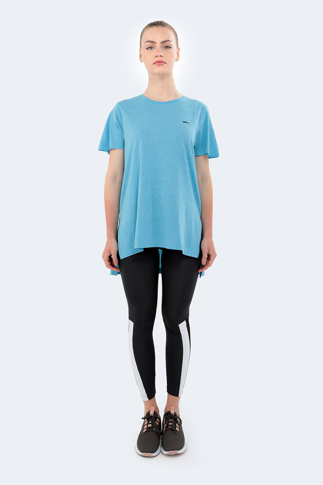 Slazenger MERILYN Kadın Kısa Kollu T-Shirt Mavi