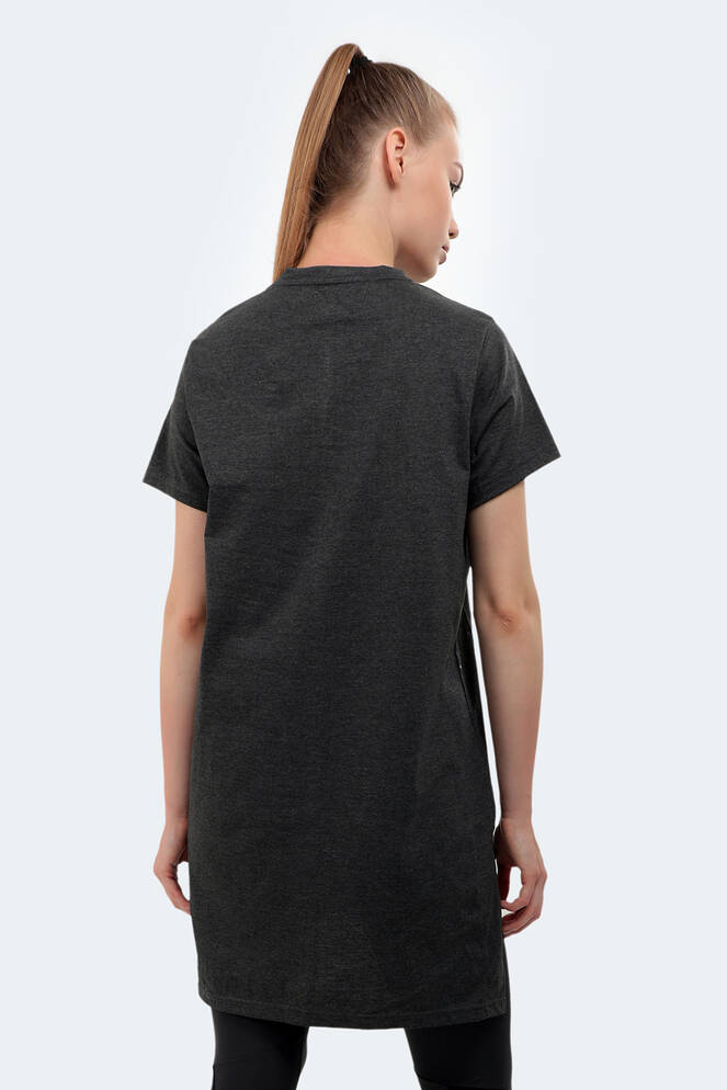 Slazenger MIDORI Kadın Kısa Kollu T-Shirt Koyu Gri