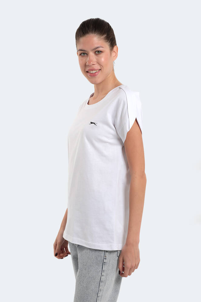 Slazenger MILJANA Kadın Beyaz Tişört