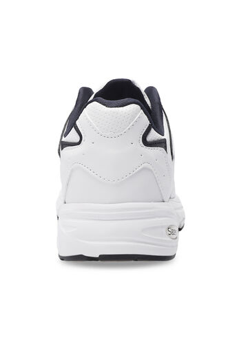 Slazenger MOSS Erkek Spor Ayakkabısı Beyaz - Lacivert - Kırmızı - Thumbnail