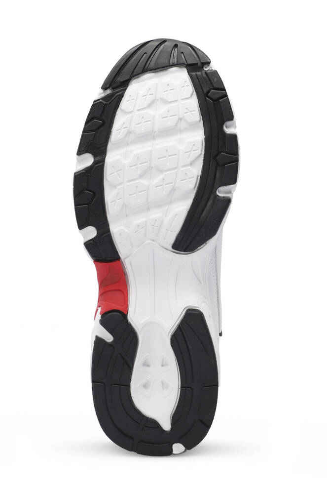 Slazenger MOSS Erkek Spor Ayakkabısı Beyaz - Lacivert - Kırmızı