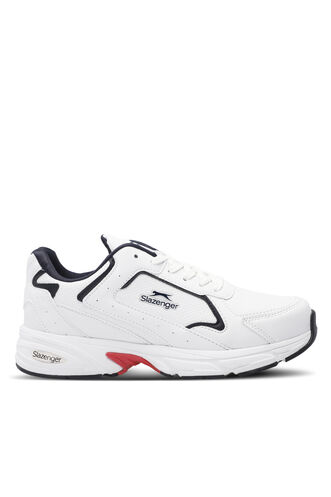 Slazenger MOSS Men's Sneaker Shoes White - Navy - Red - Thumbnail