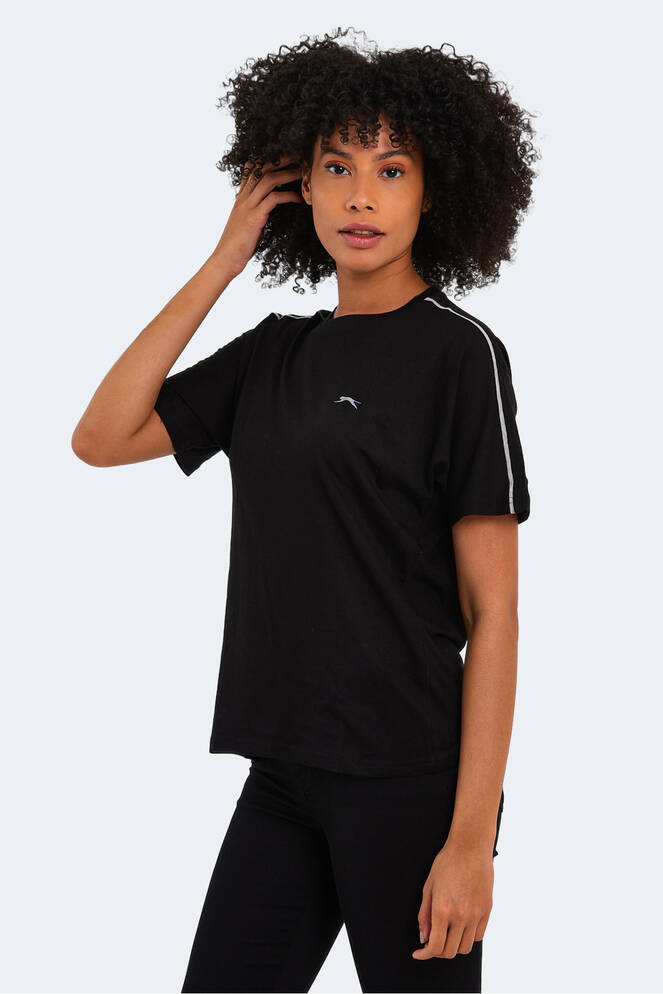 Slazenger MOYNA Kadın Siyah Tişört