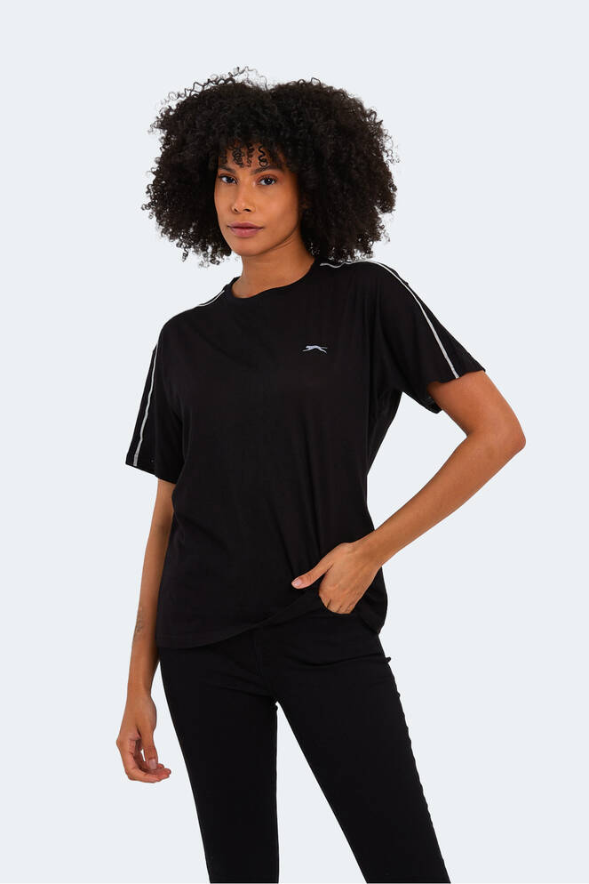 Slazenger MOYNA Kadın Siyah Tişört